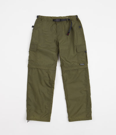 Gramicci Utility Zip-Off Cargo Pants - Army Green