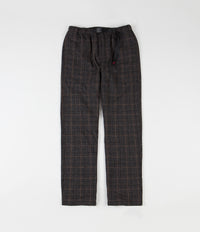 Gramicci Wool Blend Gramicci Pants - Glen Check Grey