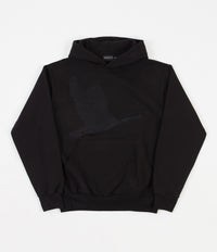 Grand Collection Embroidered Goose Hoodie - Black