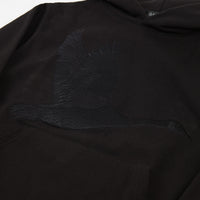 Grand Collection Embroidered Goose Hoodie - Black thumbnail
