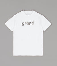 Grand Collection Flock T-Shirt - White