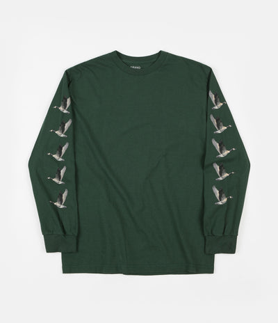 Grand Collection Goose Long Sleeve T-Shirt - Forest Green