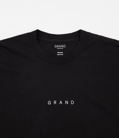 Grand Collection Grand Long Sleeve T-Shirt - Black
