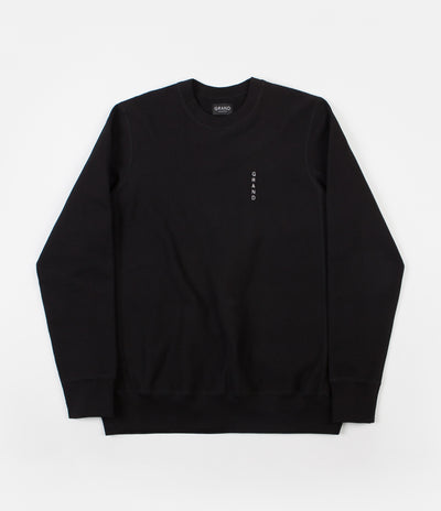 Grand Collection Grand Premium Crewneck Sweatshirt - Black