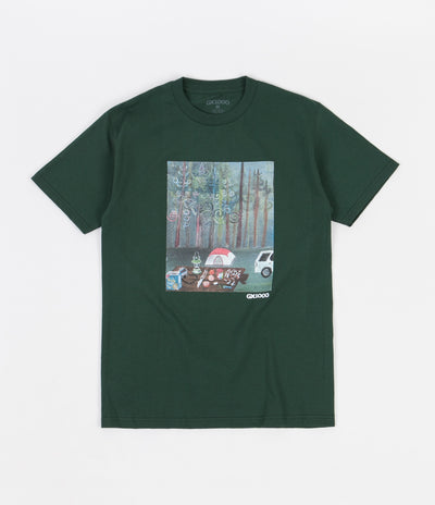 GX1000 Camping T-Shirt - Forest Green