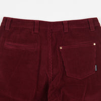 GX1000 Corduroy Pants - Burgundy thumbnail