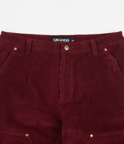 GX1000 Corduroy Pants - Burgundy