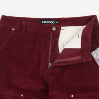 GX1000 Corduroy Pants - Burgundy thumbnail