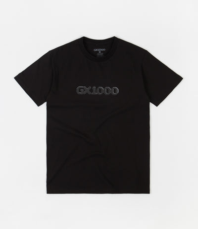 GX1000 Dithered Logo T-Shirt - Black
