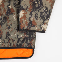 GX1000 Reversible Quilted Liner Jacket - Camo / Orange thumbnail