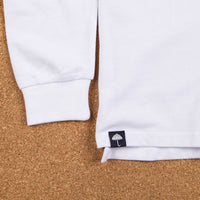 Helas Baller Long Sleeve Polo Shirt - White thumbnail