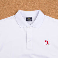 Helas Baller Long Sleeve Polo Shirt - White thumbnail