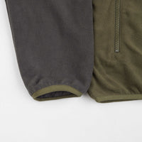 Helas Baller Quarter Zip Sweatshirt - Green / Taupe thumbnail