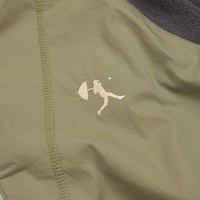 Helas Baller Quarter Zip Sweatshirt - Green / Taupe thumbnail