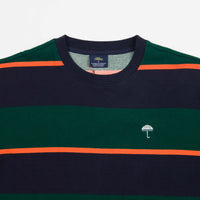 Helas Band Long Sleeve T-Shirt - Navy / Green thumbnail