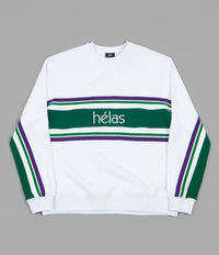 Helas Campione Crewneck Sweatshirt - White