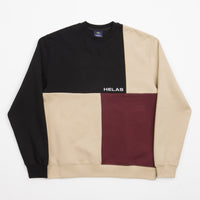 Helas Carre Crewneck Sweatshirt - Beige / Multi thumbnail