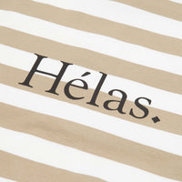 Helas Class Striped T-Shirt - White / Beige thumbnail