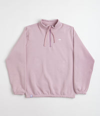 Helas Classic 1/4 Zip Sweatshirt in Light Purple