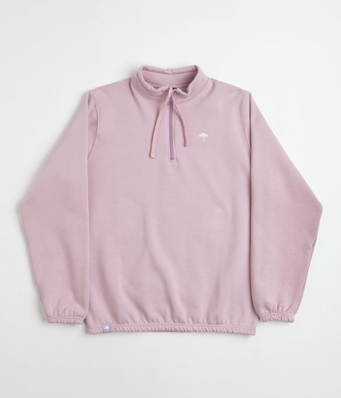 Helas Classic 1/4 Zip Sweatshirt - Light Purple