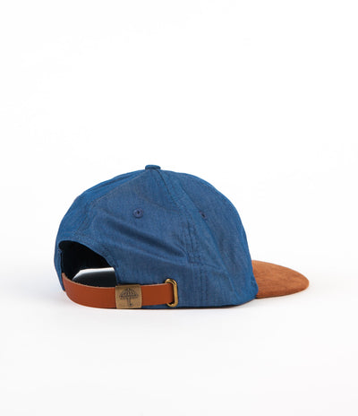 Helas Classic Cap - Blue / Brown