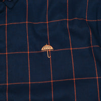Helas Classic Carreaux Shirt - Navy thumbnail