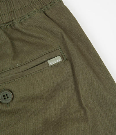 Helas Classic Chino Shorts - Khaki Green
