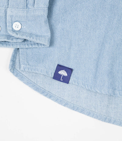 Helas Classic Denim Shirt - Clear Blue