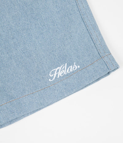 Helas Classic Denim Shorts - Clear Blue