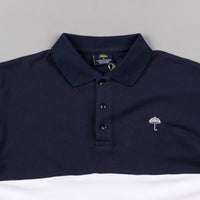Helas Classic Polo Shirt - Navy / White / Green thumbnail