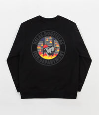 Helas Fire Department Crewneck Sweatshirt - Black