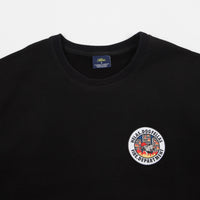 Helas Fire Department Crewneck Sweatshirt - Black thumbnail