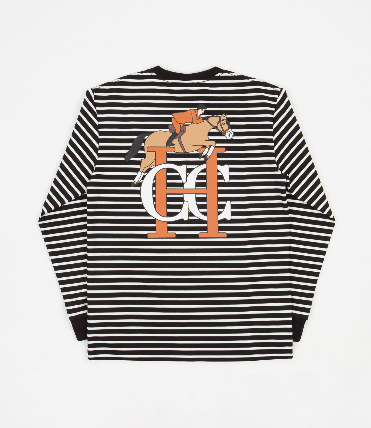 値引きする Helas HCC Horse Long Sleeve T-Shirt - Black | Flatspot スケートボード
