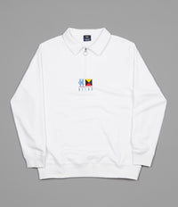 Helas HCC Zulu Cruise 1/4 Zip Sweatshirt - White