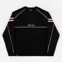 Helas Jogger Crewneck Sweatshirt - Black thumbnail