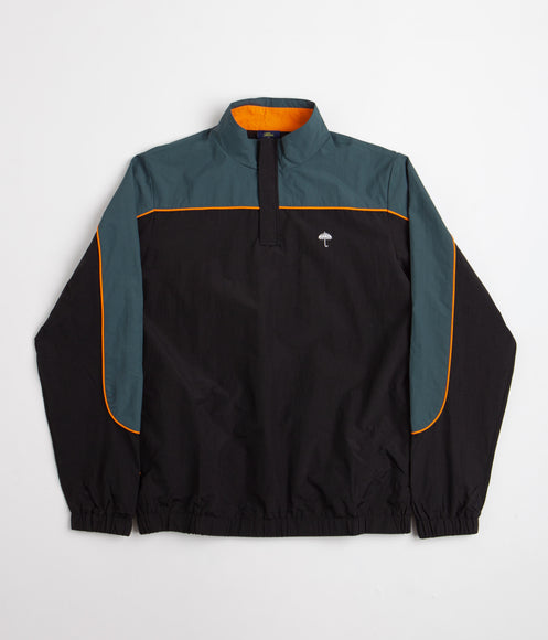 Helas Lime 1/4 Zip Jacket - Black