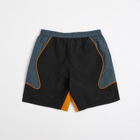 Helas Lime Sport Shorts in Black thumbnail