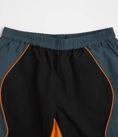 Helas Lime Sport Shorts in Black