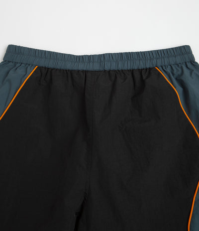 Helas Lime Sport Shorts in Black