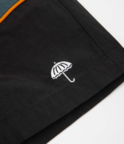 Helas Lime Sport Shorts in Black