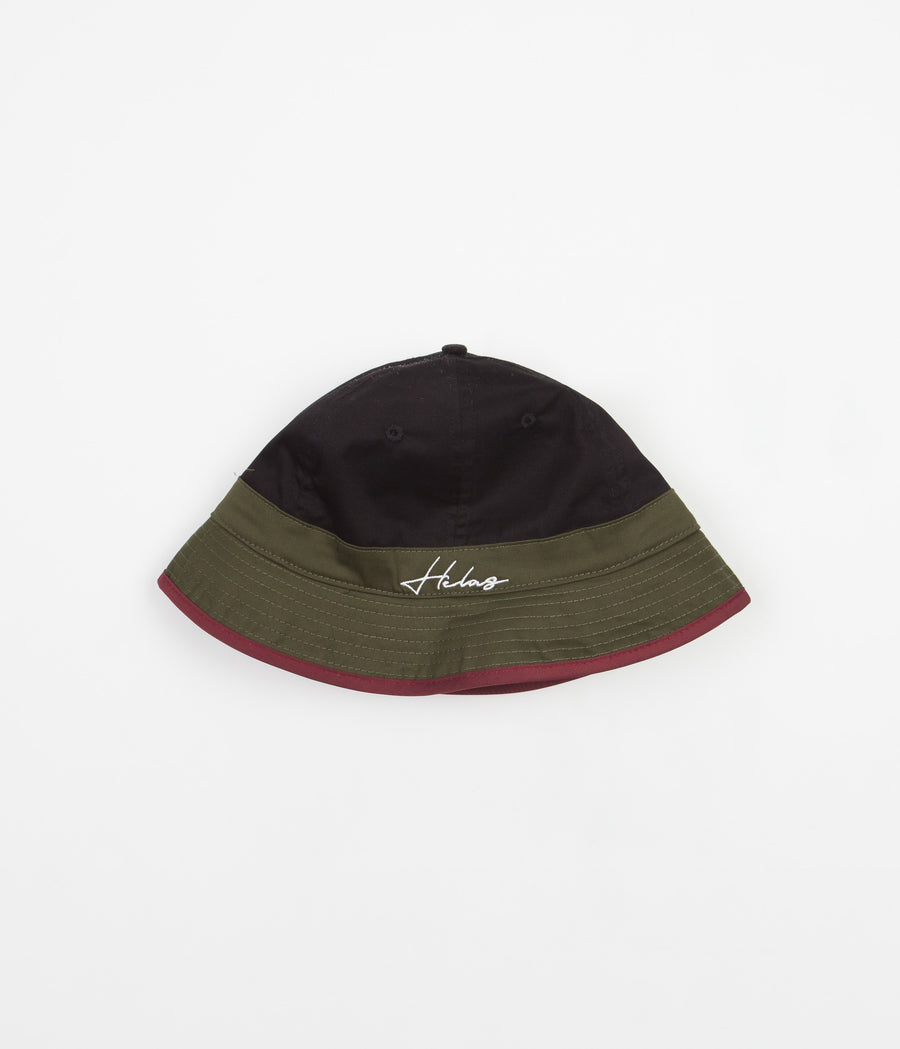 Helas Match Bucket Hat - Black / Green