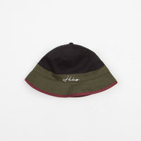 Helas Match Bucket Hat - Black / Green thumbnail