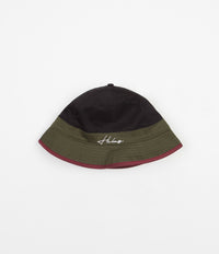 Helas Match Bucket Hat - Black / Green