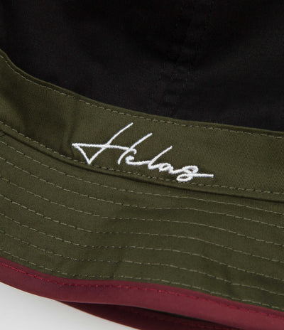 Helas Match Bucket Hat - Black / Green