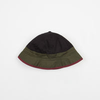 Helas Match Bucket Hat - Black / Green thumbnail