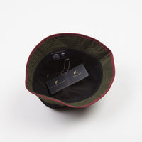 Helas Match Bucket Hat - Black / Green thumbnail