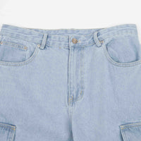 Helas Poke Denim Shorts - Blue thumbnail