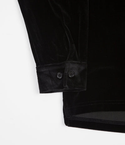 Helas Sol Long Sleeve Polo Shirt - Black