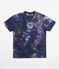 Helas Sol Tie Dye T-Shirt - Navy
