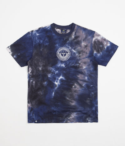 Helas Sol Tie Dye T-Shirt - Navy